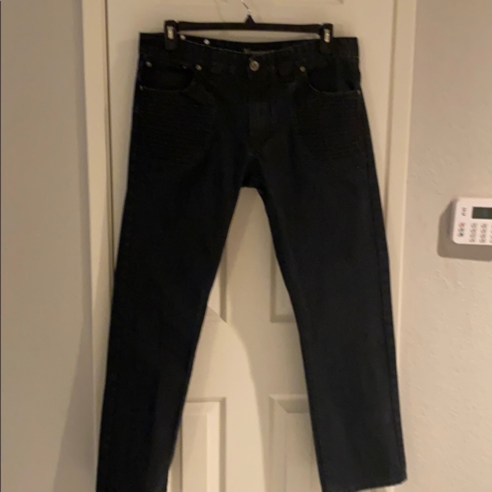 ❤️BLACK BLUEISH DENIM PANTS